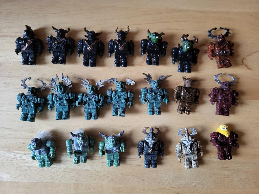 Lot de 20 personnages Mega Bloks Dragons, Kinderen en Baby's, Ophalen