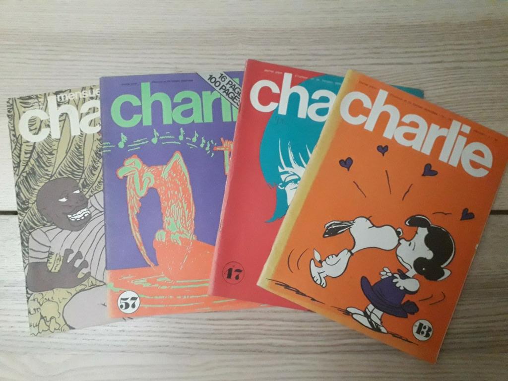 Charlie, journal plein d'humour et de bandes dessinées, Enlèvement ou Envoi, Utilisé, Plusieurs comics, Europe