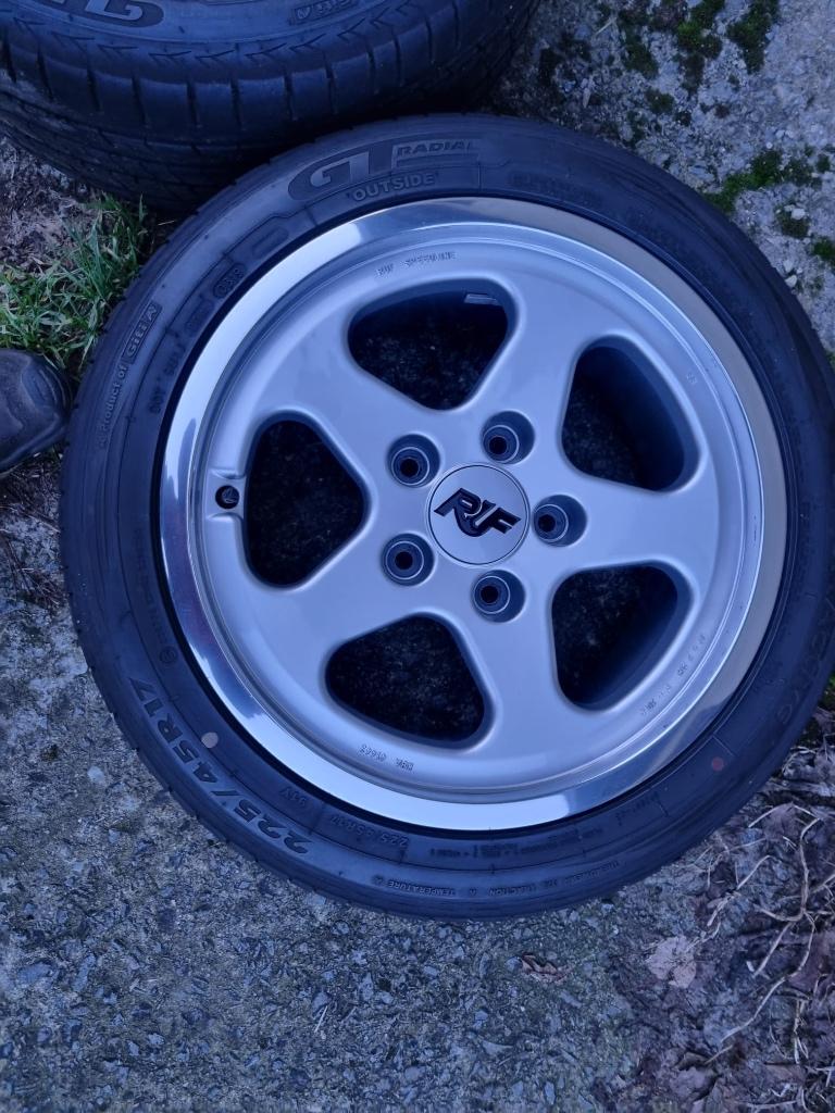 4 jantes RUF, Ophalen, Gebruikt, Velg(en), 17 inch