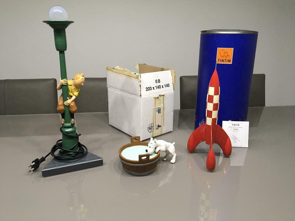 Beelden Kuifje Pixi en Images Mythiques resine, Enlèvement ou Envoi, Tintin, Neuf, Statue ou Figurine