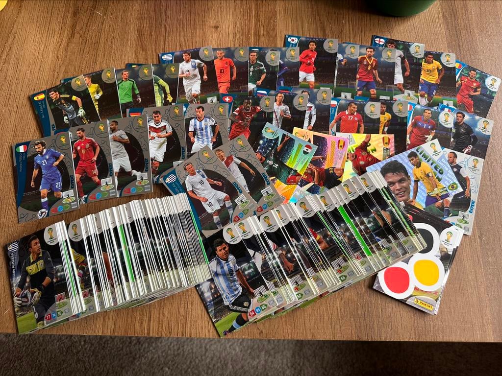 Panini Adrenalyn 2014 x262 verschillende, Verzamelen, Ophalen of Verzenden, Zo goed als nieuw