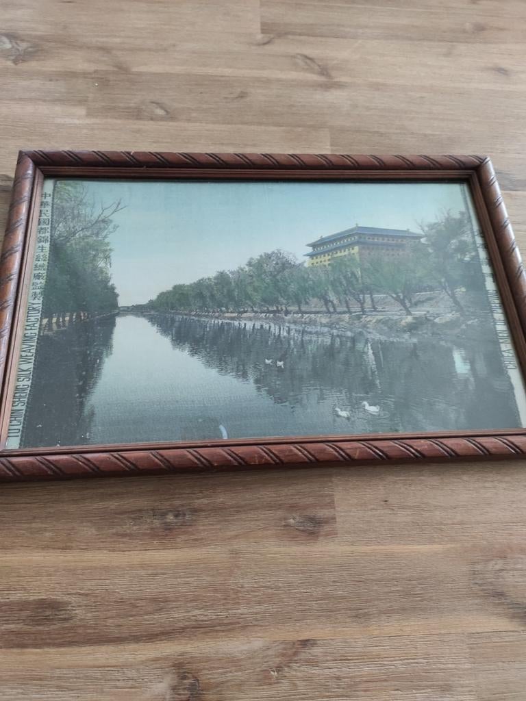 Chinees zijde weverij, Antiek en Kunst, Ophalen