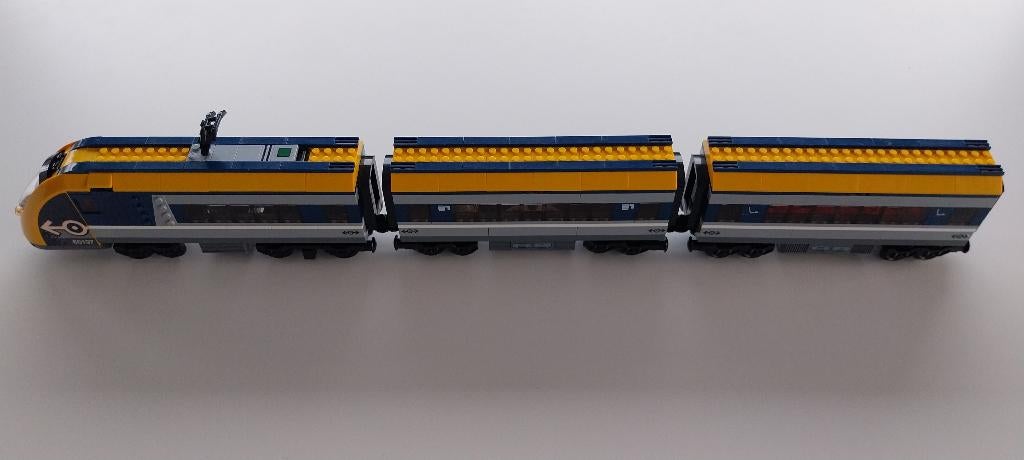 Lego 60197 trein (zonder Powered up) (loc. met zitgedeelte), Ophalen of Verzenden, Zo goed als nieuw, Complete set, Lego