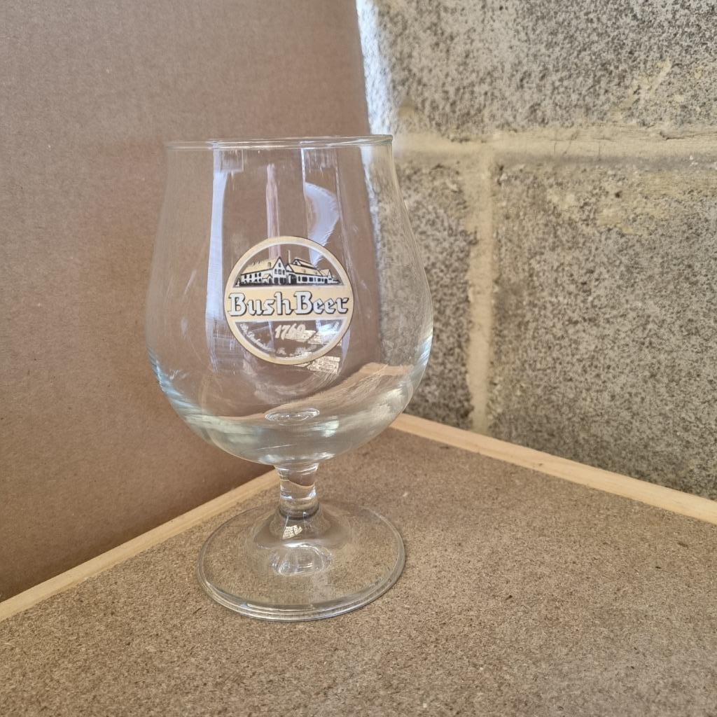 Verre Bush Beer (modèle 1), Enlèvement ou Envoi, Utilisé, Verre ou Verres, Autres marques
