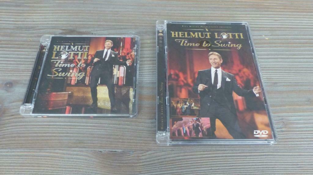 DVD + CD Helmut Lotti - Time to swing, Cd's en Dvd's, Ophalen of Verzenden