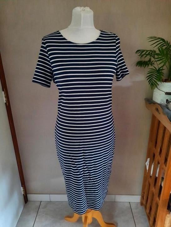 Robe pour femme bleu/bleu marine - Esprit - taille L, Enlèvement ou Envoi, Comme neuf, Taille 42/44 (L), Bleu