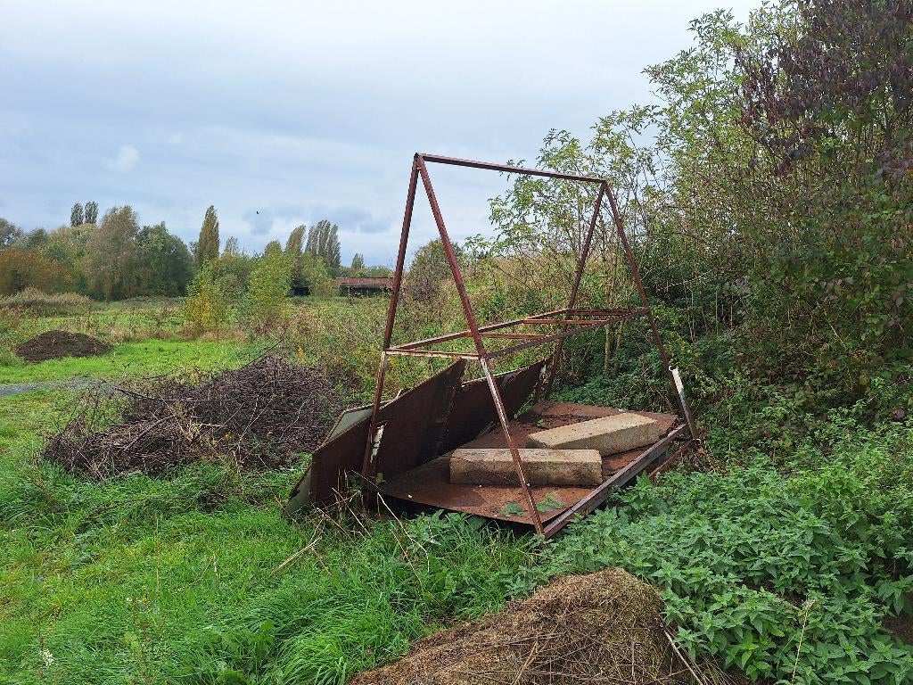 Aanhangwagen voor publiciteit frame, Enlèvement ou Envoi, Utilisé