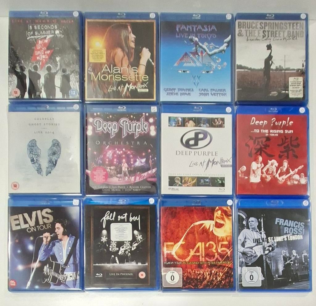 Verzameling Muziek / Concert Blu-ray, Ophalen of Verzenden