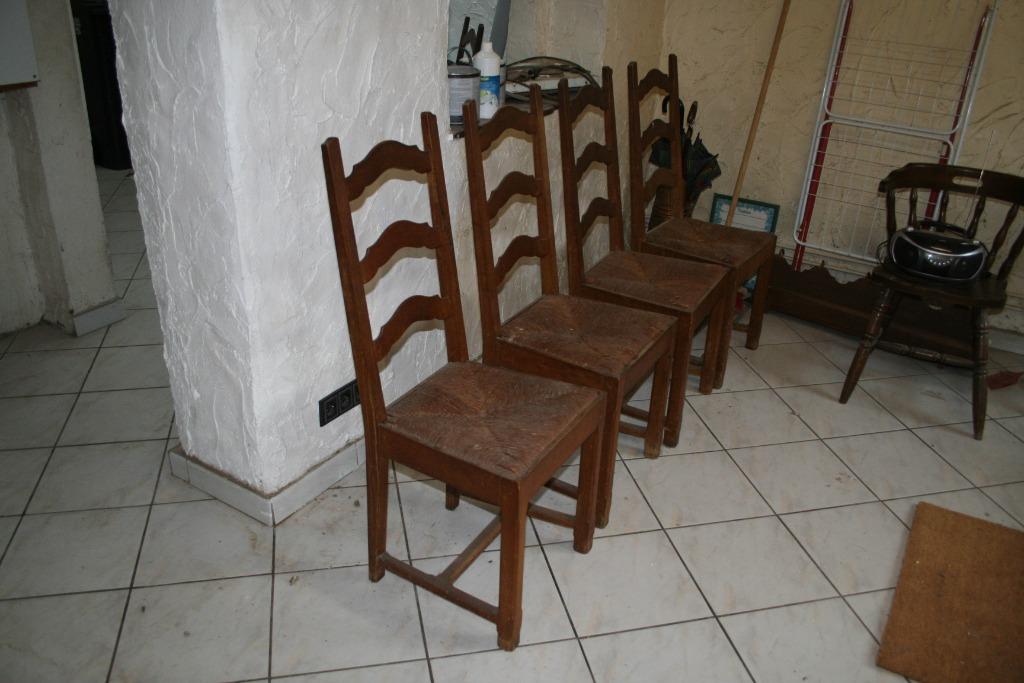 chaises en chêne 6, Ophalen