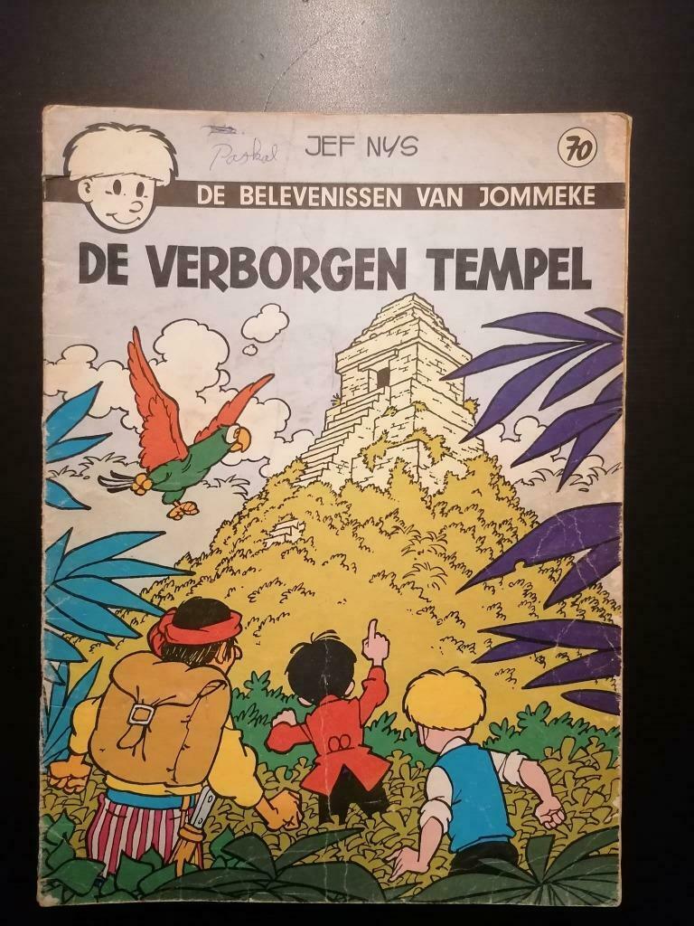 Jommeke - De verborgen tempel, Boeken, Stripverhalen, Eén stripboek, Ophalen, Gelezen