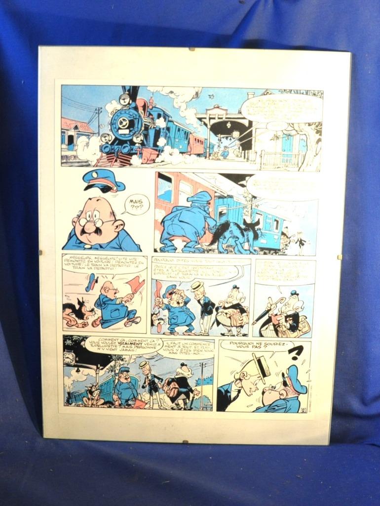 reproduction page bd olivier rameau (3), Enlèvement ou Envoi, Autres personnages, Utilisé, Image, Affiche ou Autocollant