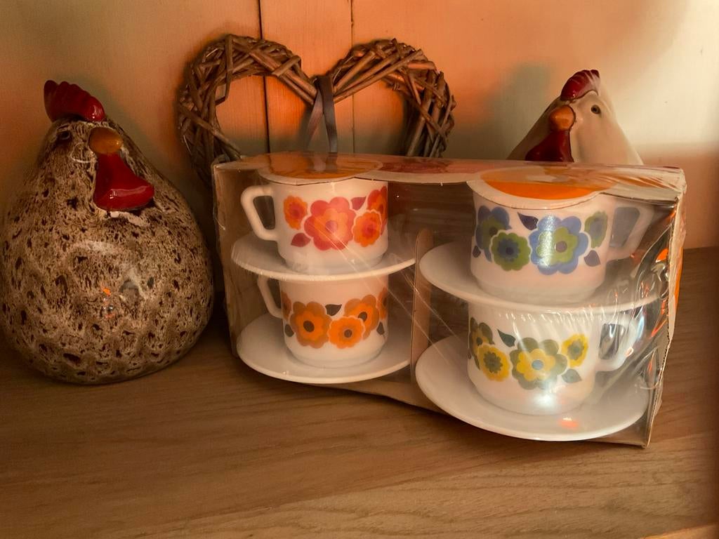 Arcopal Lotus Set Theetassen in  Originele Verpakking, Huis en Inrichting, Ophalen of Verzenden, Nieuw