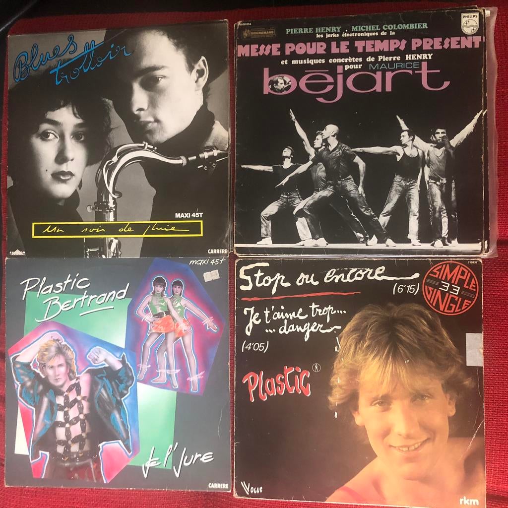Vinyl LP & 12” maxi Franse disco experimental pop sex, CD & DVD, Vinyles | Pop, Enlèvement ou Envoi