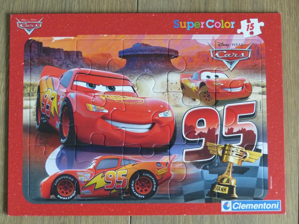 Puzzel Cars 15 stuks, Ophalen of Verzenden, 10 tot 50 stukjes, Zo goed als nieuw