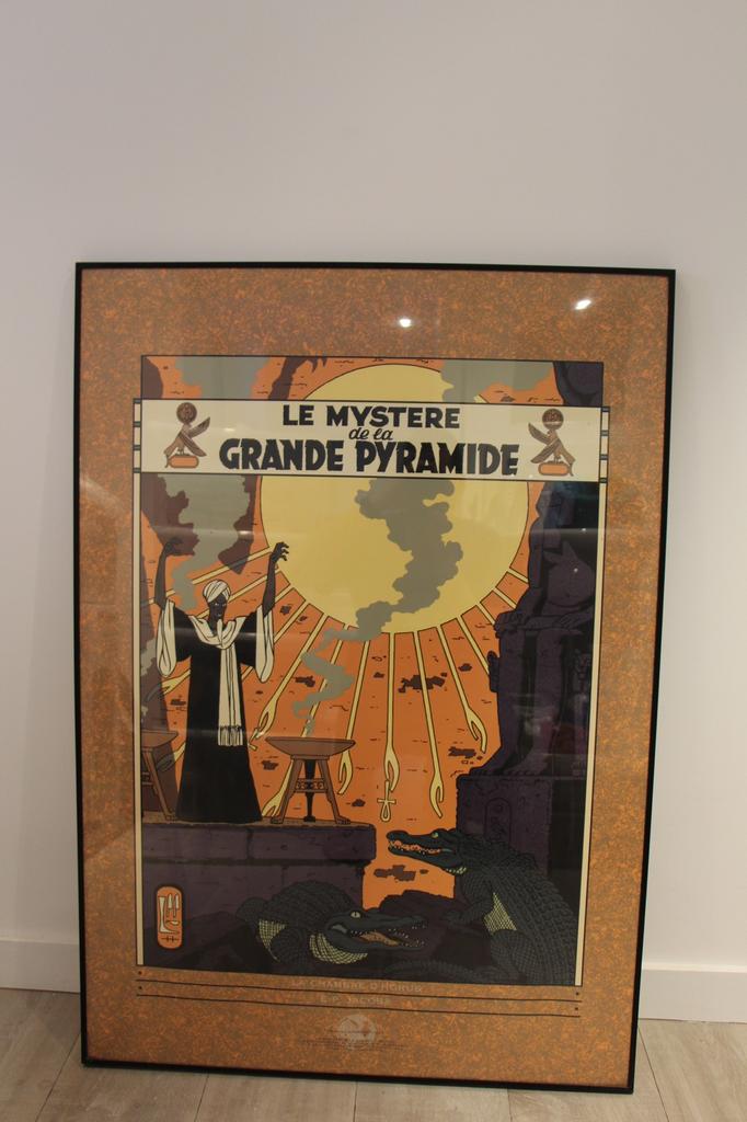Blake & Mortime Le mystère de la grande pyramide 70-100, Rectangulaire vertical, Avec cadre, A1 jusqu'à A3, Enlèvement