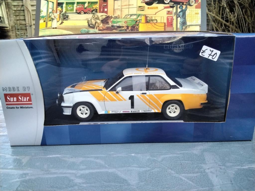 Opel ascona rally van Sun star, Ophalen of Verzenden, Sun Star