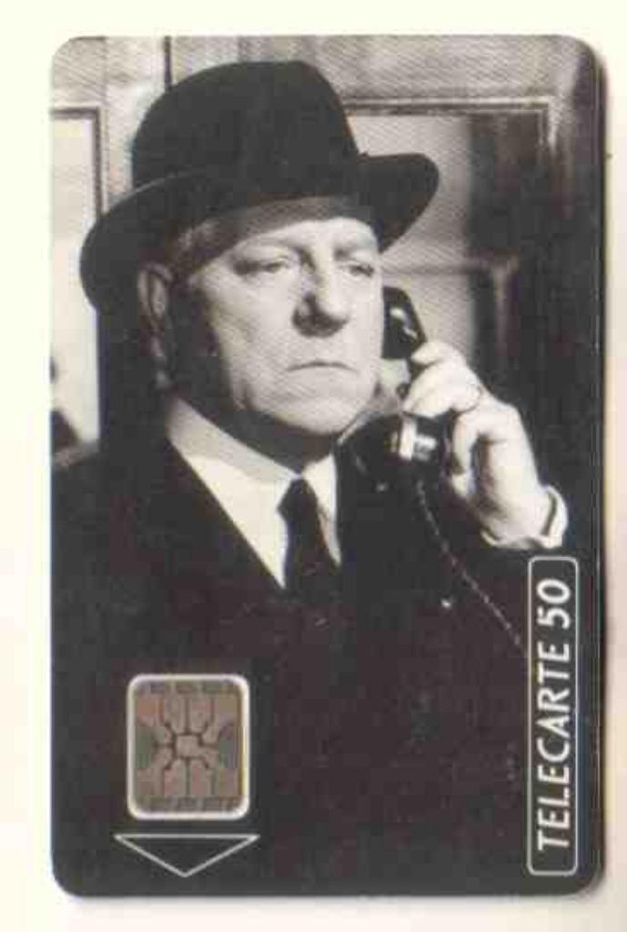 Télécarte Jean GABIN., Collections, Envoi