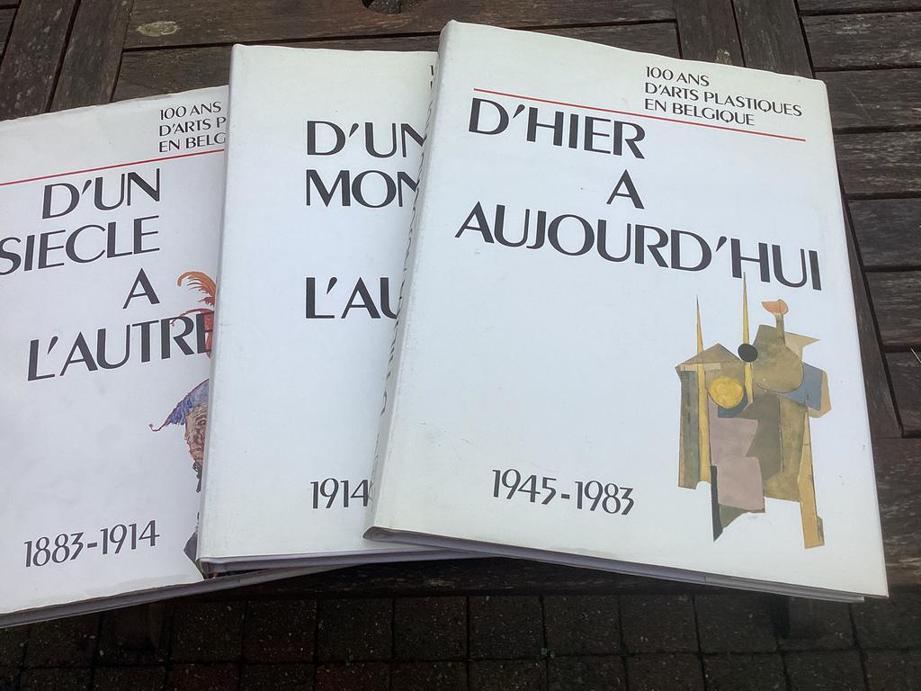 3 livres Artis 100 d’Arts Plastiques en Belgique, Boeken, Ophalen of Verzenden, Gelezen, Schilder- en Tekenkunst