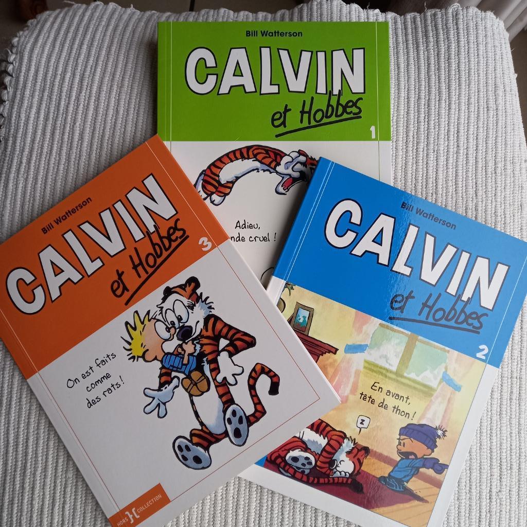 CALVIN ET HOBBES Tomes 1-2 et 3 hors collection, Livres, Enlèvement ou Envoi