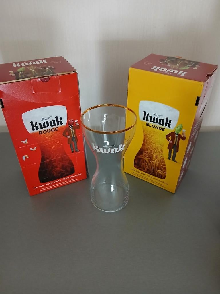 verres Kwak, Enlèvement ou Envoi, Neuf