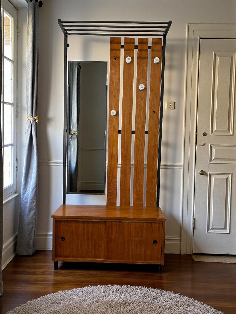 porte-manteau/porte-manteau de sol vintage, Enlèvement
