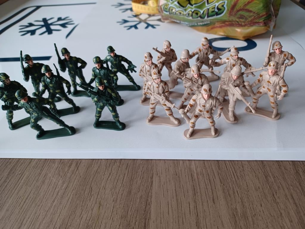 Leger figuurtjes, Ophalen of Verzenden, Zo goed als nieuw