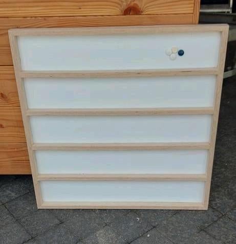 Magneetbord meranti kader 75cm 2 stuks, Ophalen, Magneetbord