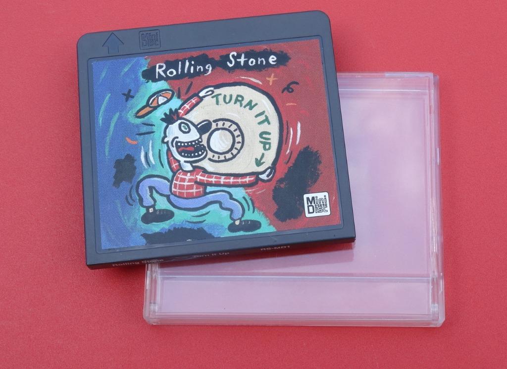 Promo du Minidisc Rollingstone Magazine RS-MD1 : RARE !, Envoi, Lecteur MiniDisc