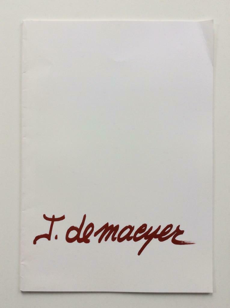 Jacky De Maeyer (Imewo en Kunst, 1989), Ophalen of Verzenden