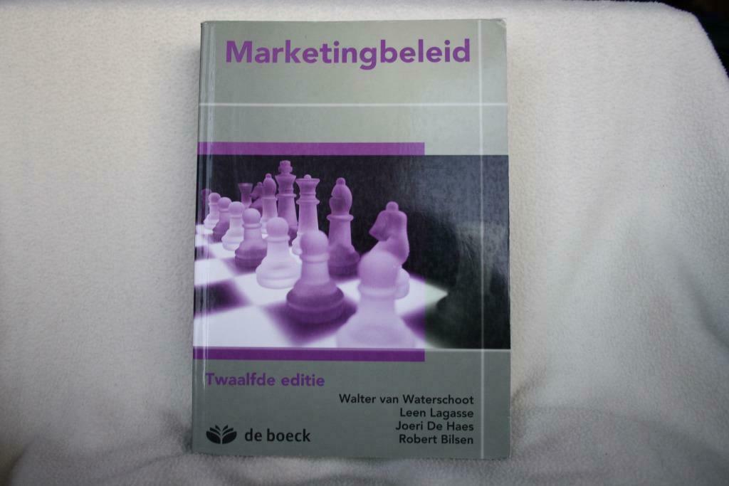 Zeer goede staat / Marketingbeleid – Walter van Waterschoot, Boeken, Ophalen of Verzenden, Zo goed als nieuw, Economie en Marketing