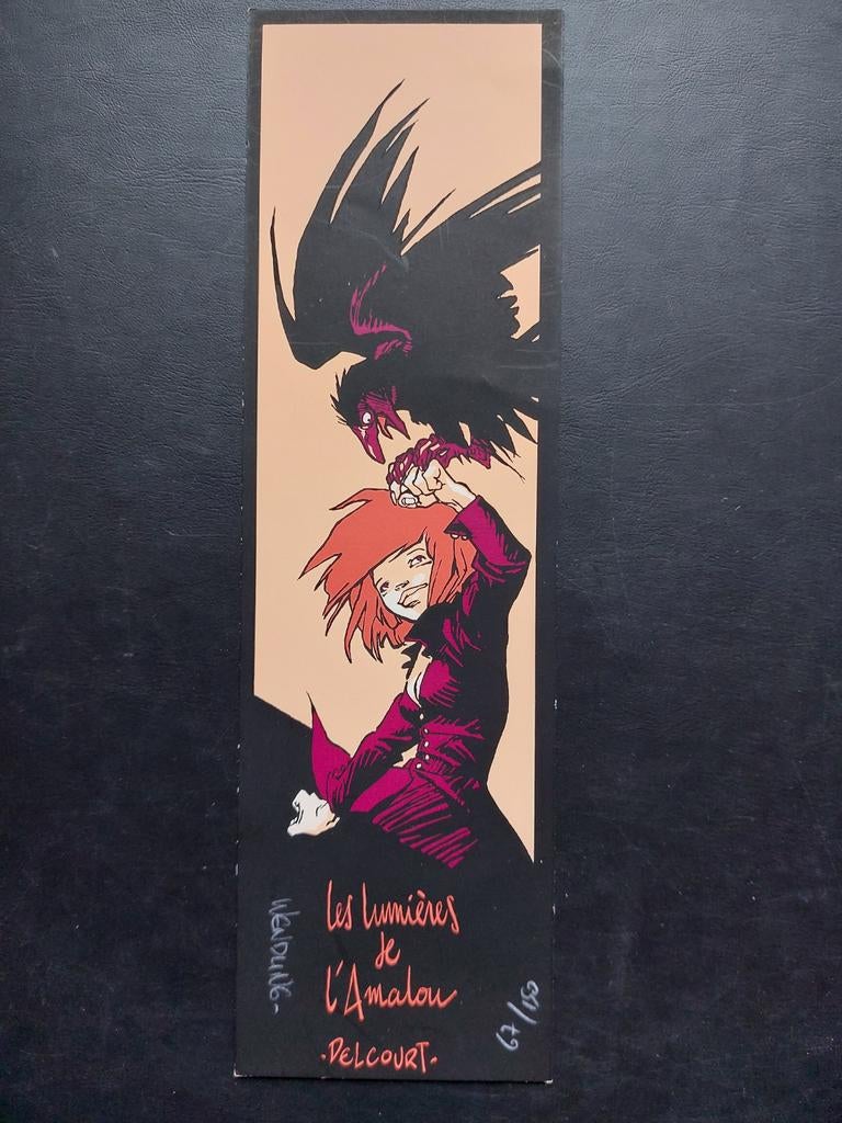 WENDLING Exlibris signé numéroté les lumières de l'amalou, Enlèvement ou Envoi