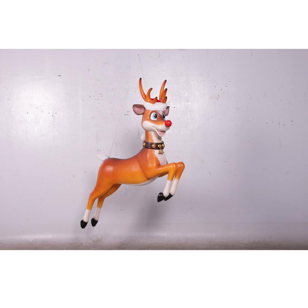 Funny Reindeer Wall Decor – Rendier hoogte 121 cm