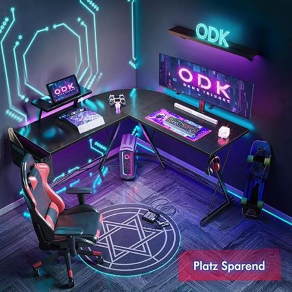 Table d'ordinateur Gaming Desk LIVRAISON GRATUITE, Envoi, Neuf