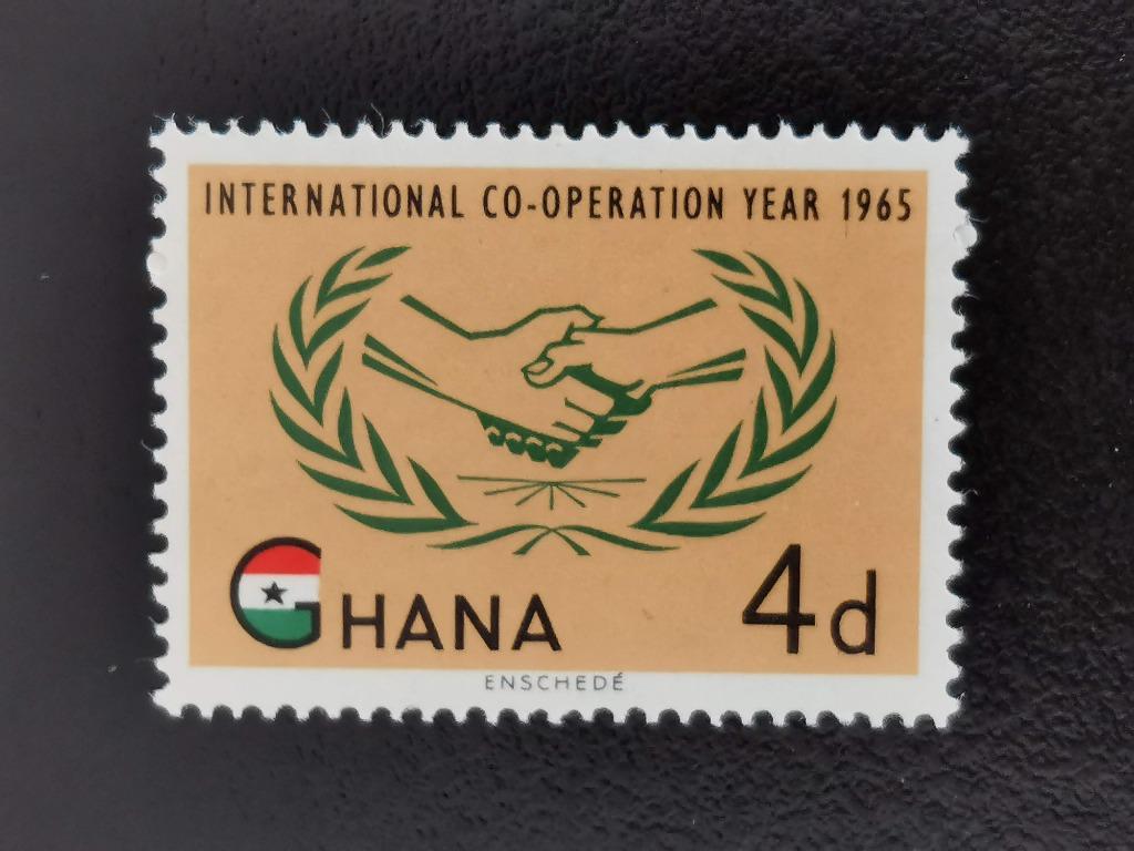 Ghana 1965 - Internationale Samenwerking, Ophalen of Verzenden, Postfris