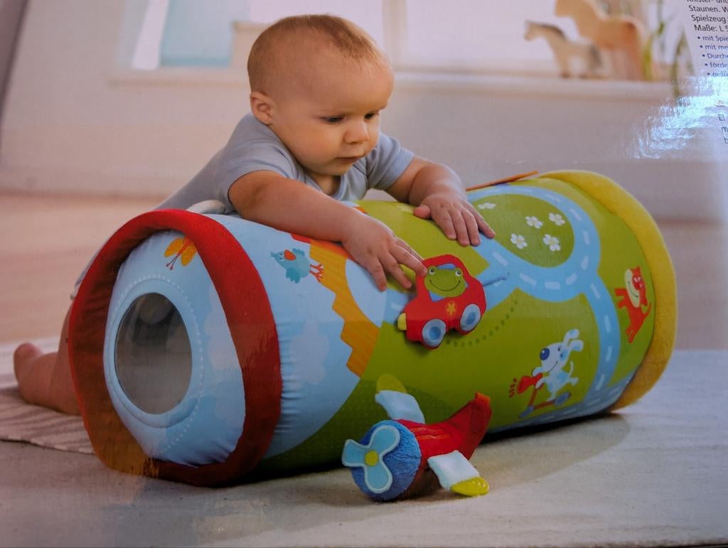 Kruiprol/speelrol stad Haba, Ophalen, Zo goed als nieuw, Overige typen, Met geluid