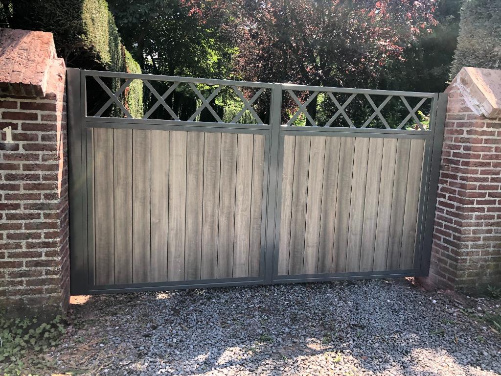 Tuinpoort, Ophalen, 100 tot 150 cm, Nieuw, IJzer