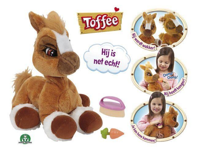 Interactieve knuffel My Pony Toffee, Ophalen of Verzenden, Zo goed als nieuw, Paard
