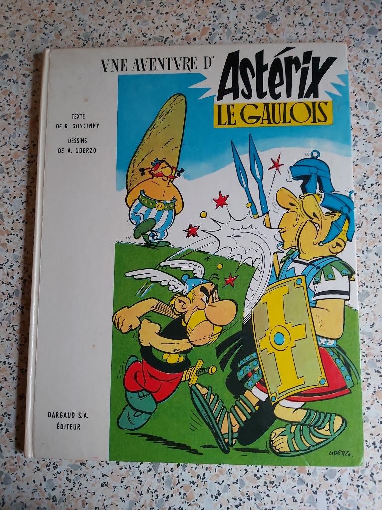 Asterix de Galliër nr. 1B (07/1966), Eén stripboek, Ophalen of Verzenden, Gelezen