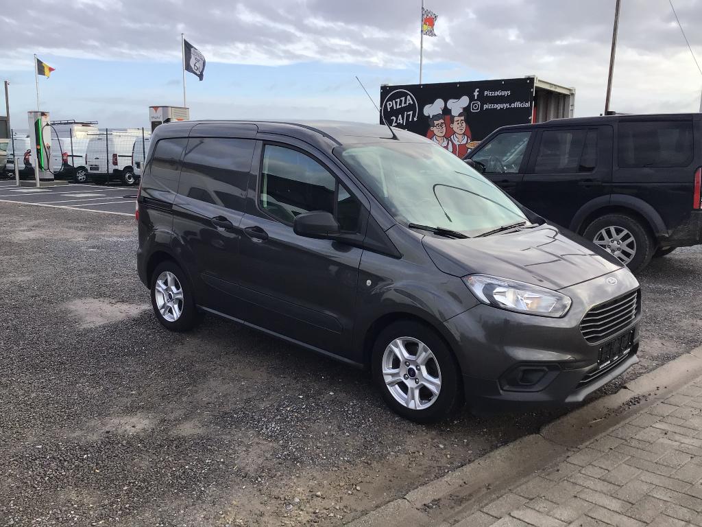 ford courier benzine 100pk 2022 84000km 11950e ex, 100 kW, Argent ou Gris, Achat, Euro 6
