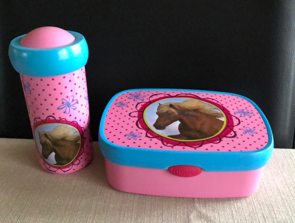 Brooddoos en drinkbeker Mepal, Ophalen of Verzenden, Gebruikt