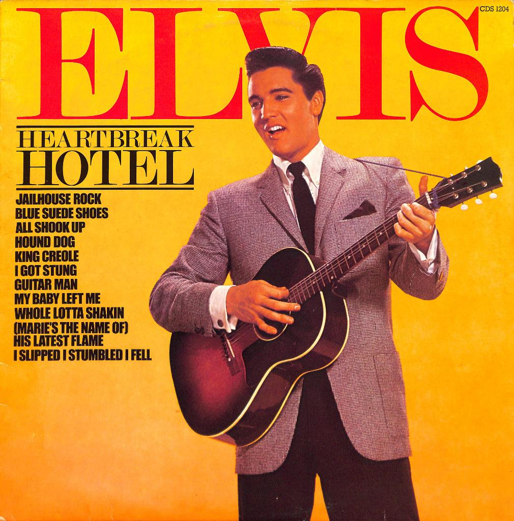 Disque vinyle Elvis Presley - Heartbreak Hotel (Camden)., Enlèvement, Utilisé, 12 pouces, Rock and Roll