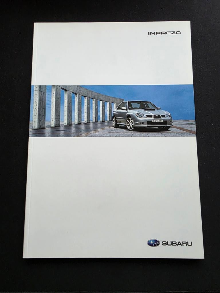Brochure Subaru Impreza incl. WRX, Ophalen of Verzenden