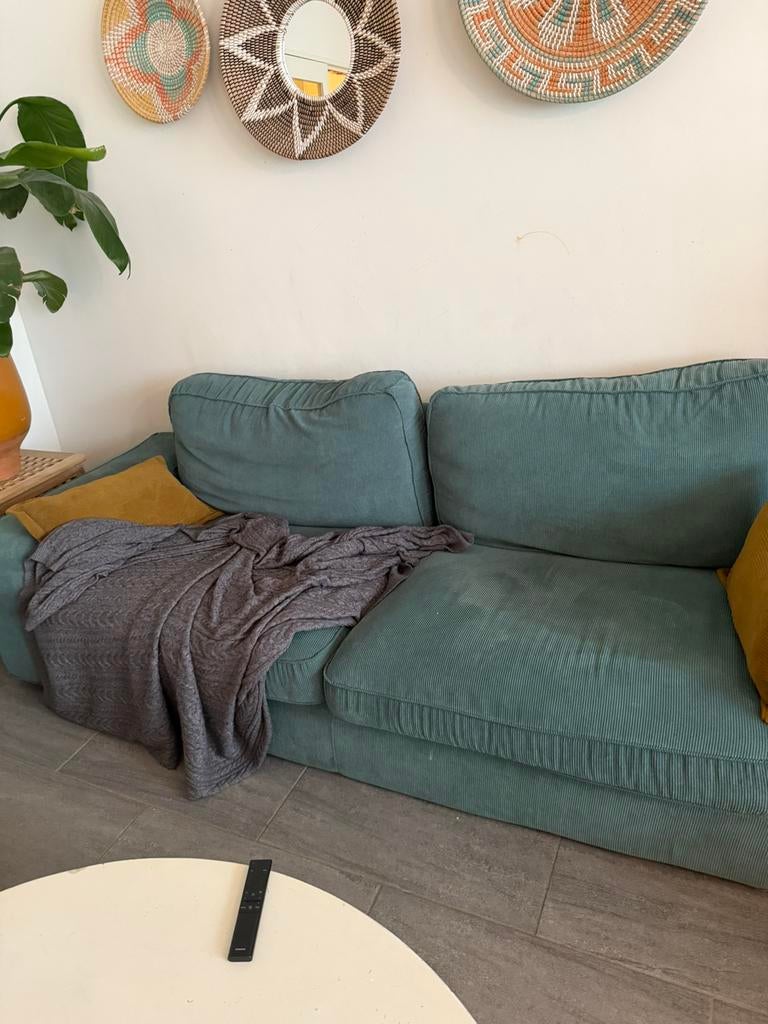 Kivik 3 zit ikea, Huis en Inrichting, Ophalen, Zo goed als nieuw, Stof
