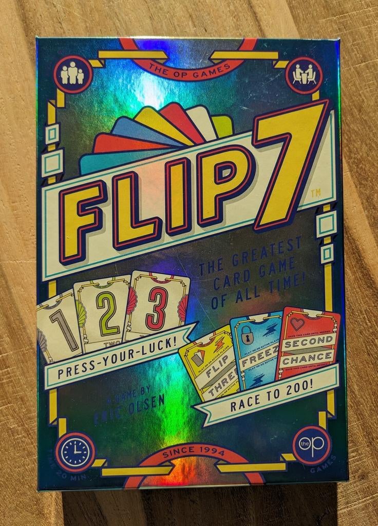 Flip 7, Ophalen, Zo goed als nieuw, USAopoly