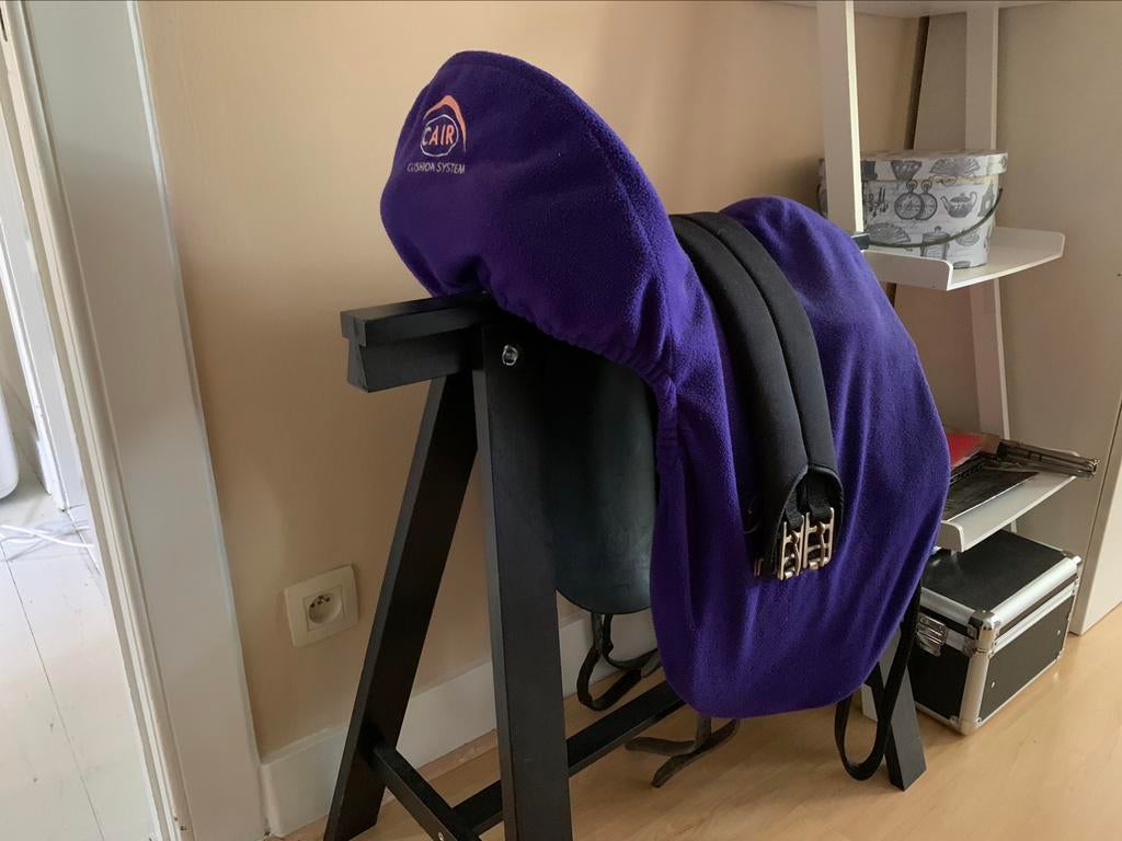 17,5 inch compleet Passier zadel te koop, Ophalen, Zo goed als nieuw