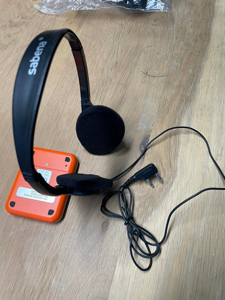 Vintage koptelefoon Sabena, TV, Hi-fi & Vidéo, Casques audio, Neuf, Autres marques, Enlèvement ou Envoi