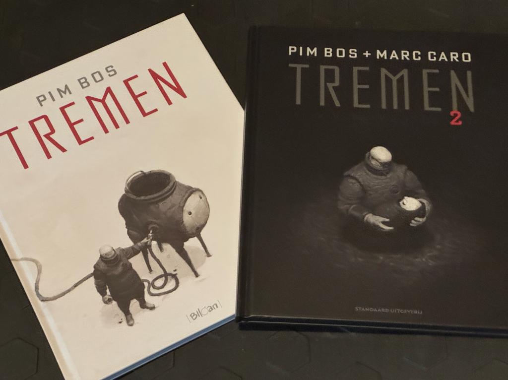 Albums - TREMEN 1 & 2 - Pim Bos en Marc Caro, Boeken, Stripverhalen, Nieuw, Ophalen of Verzenden