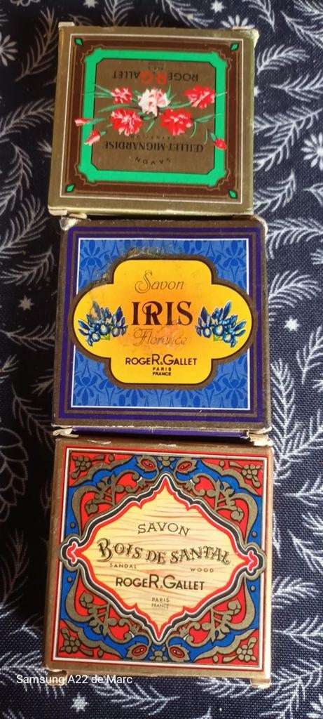 Vintage zeep van Roger en Gallet