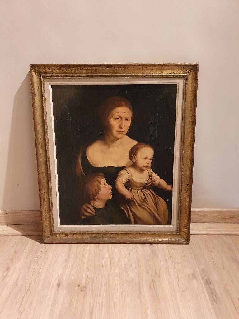 Tableau d une femme et ses enfants, Antiquités & Art, Enlèvement