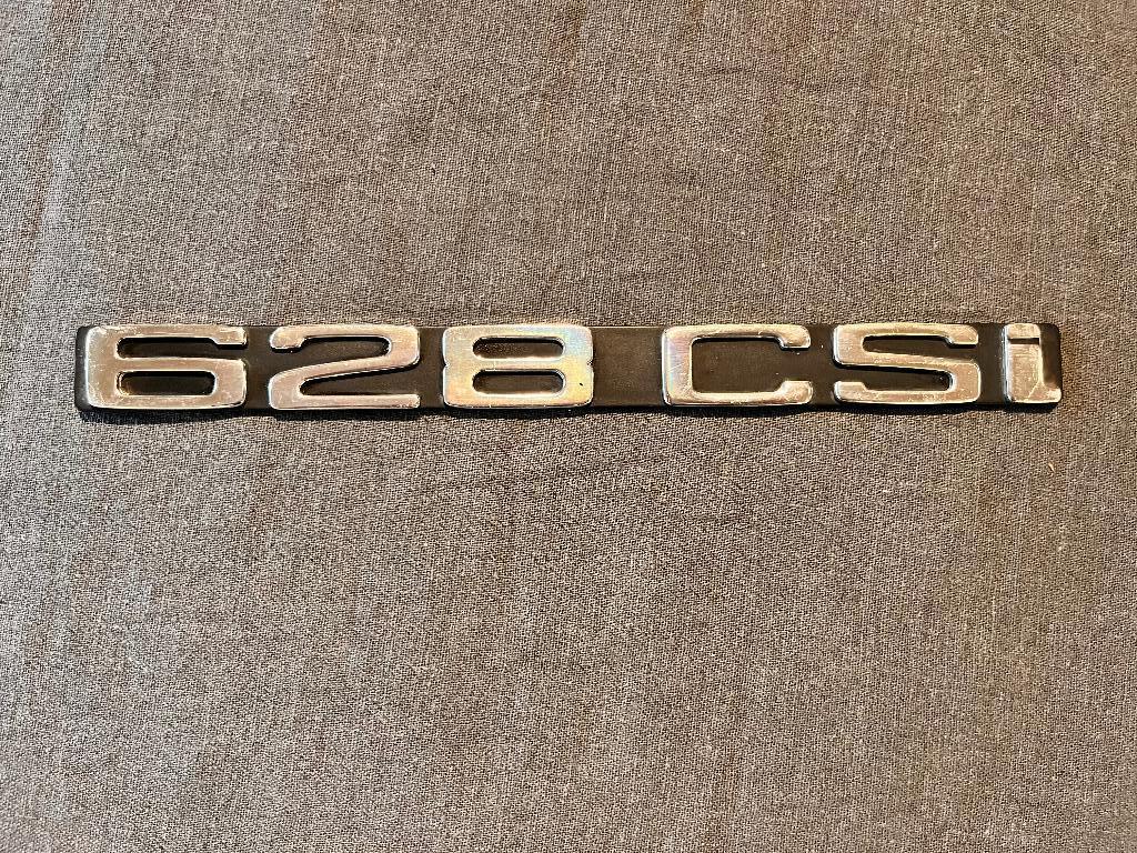 Emblème Bmw 628 CSI, Enlèvement ou Envoi, BMW